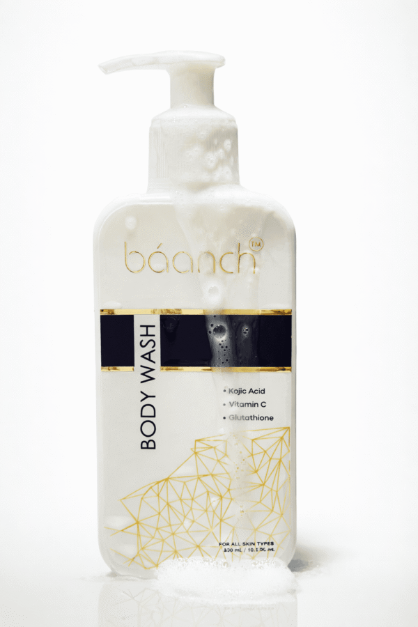 Baanch Body Wash | Vitamin C + Glutathione Best Brightening Cleanser-200 ml