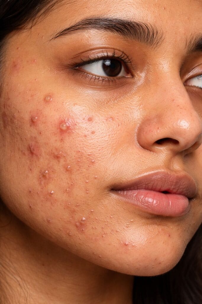 Acne-prone skin
