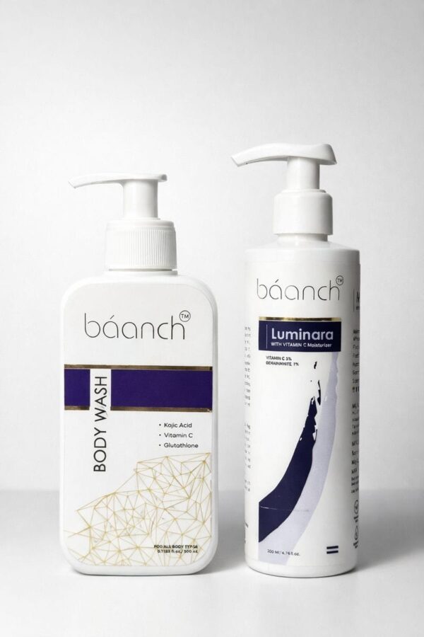Baanch Body Brightening Combo for Tan Removal & Even Tone