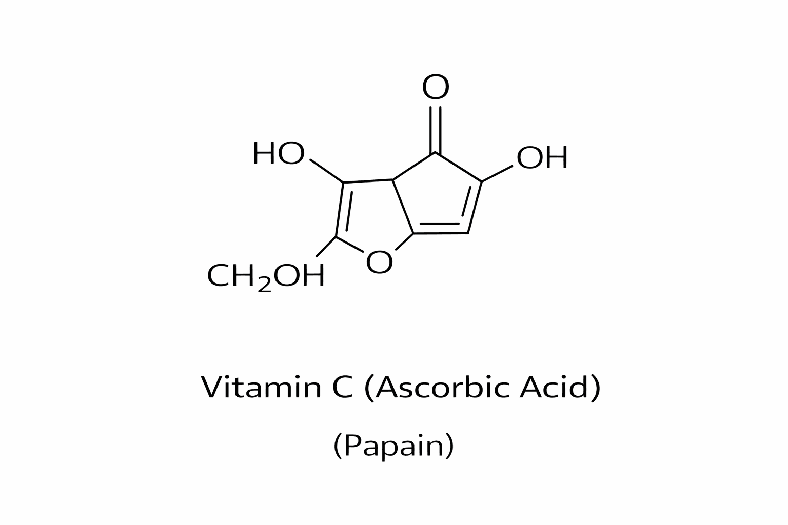 Vitamin C Structure